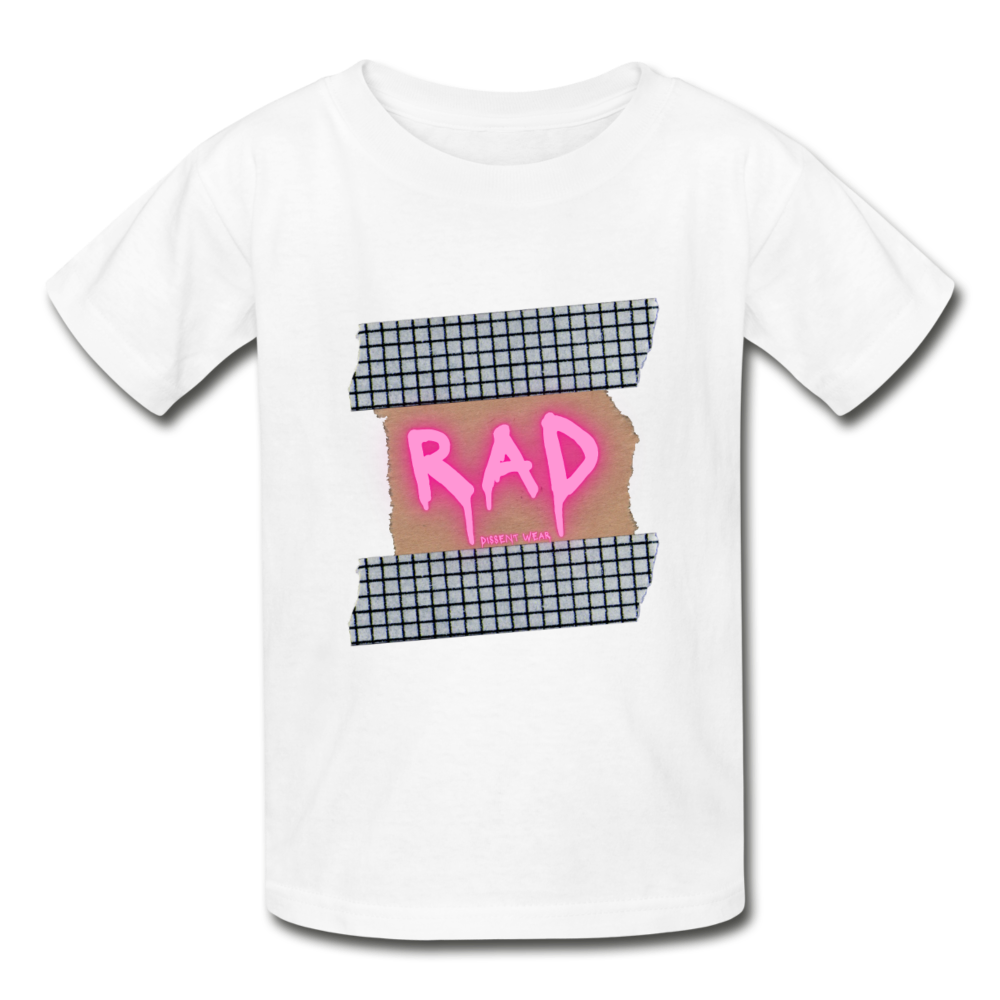 RAD YOUTH TEE - white