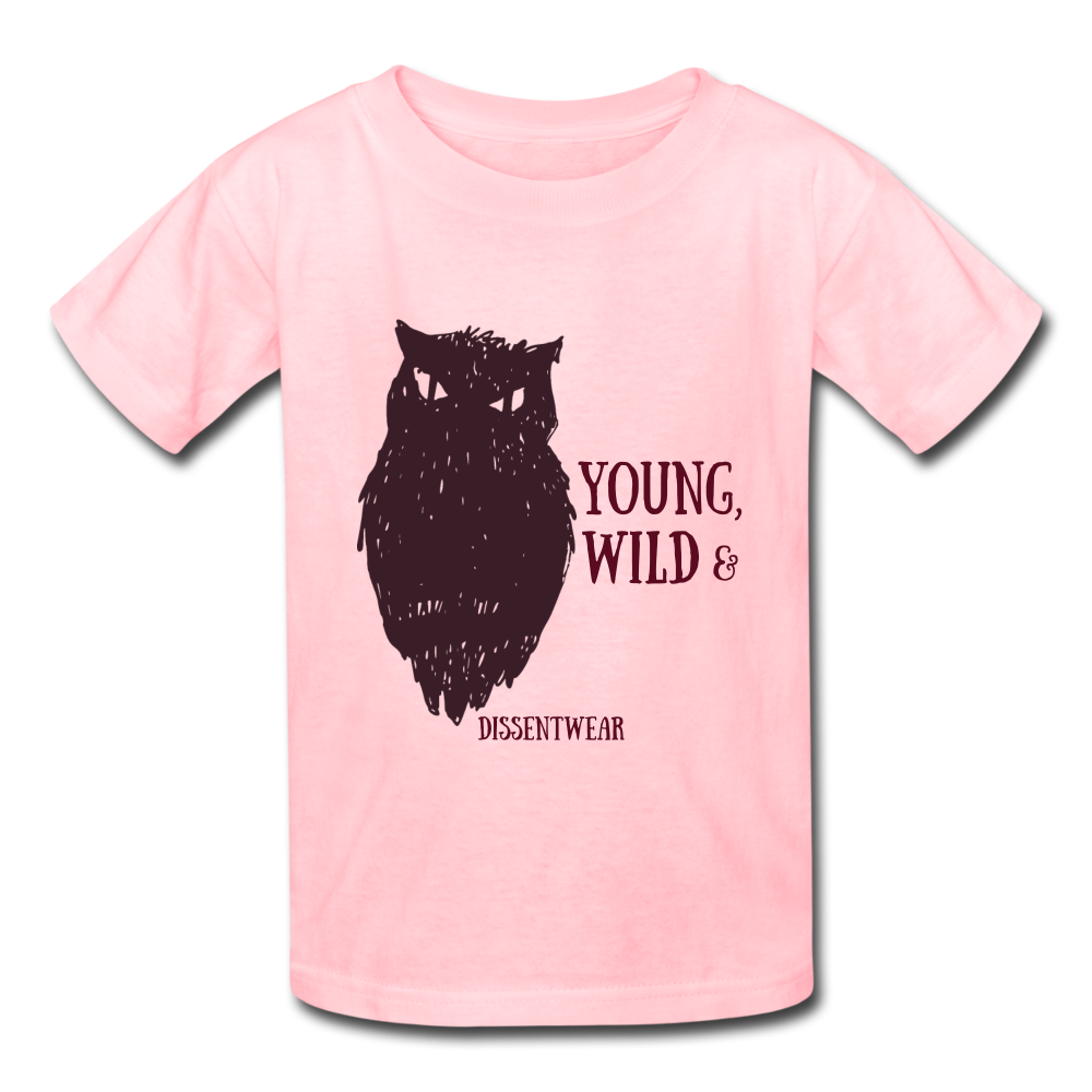 YOUNG AND WILD YOUTH TEE - pink