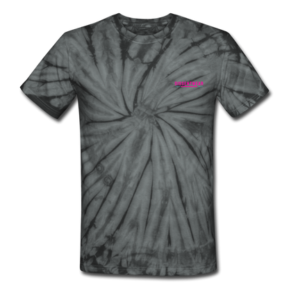 Tie Dye Modern Trend Tee - spider black