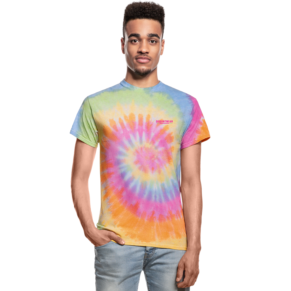 Tie Dye Modern Trend Tee - rainbow