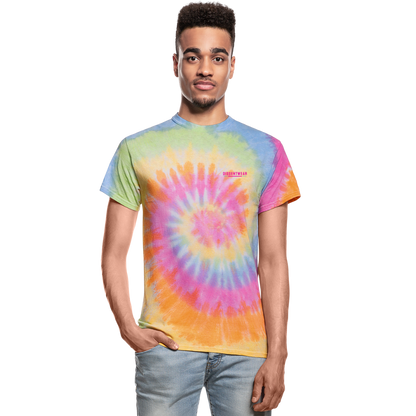 Tie Dye Modern Trend Tee - rainbow