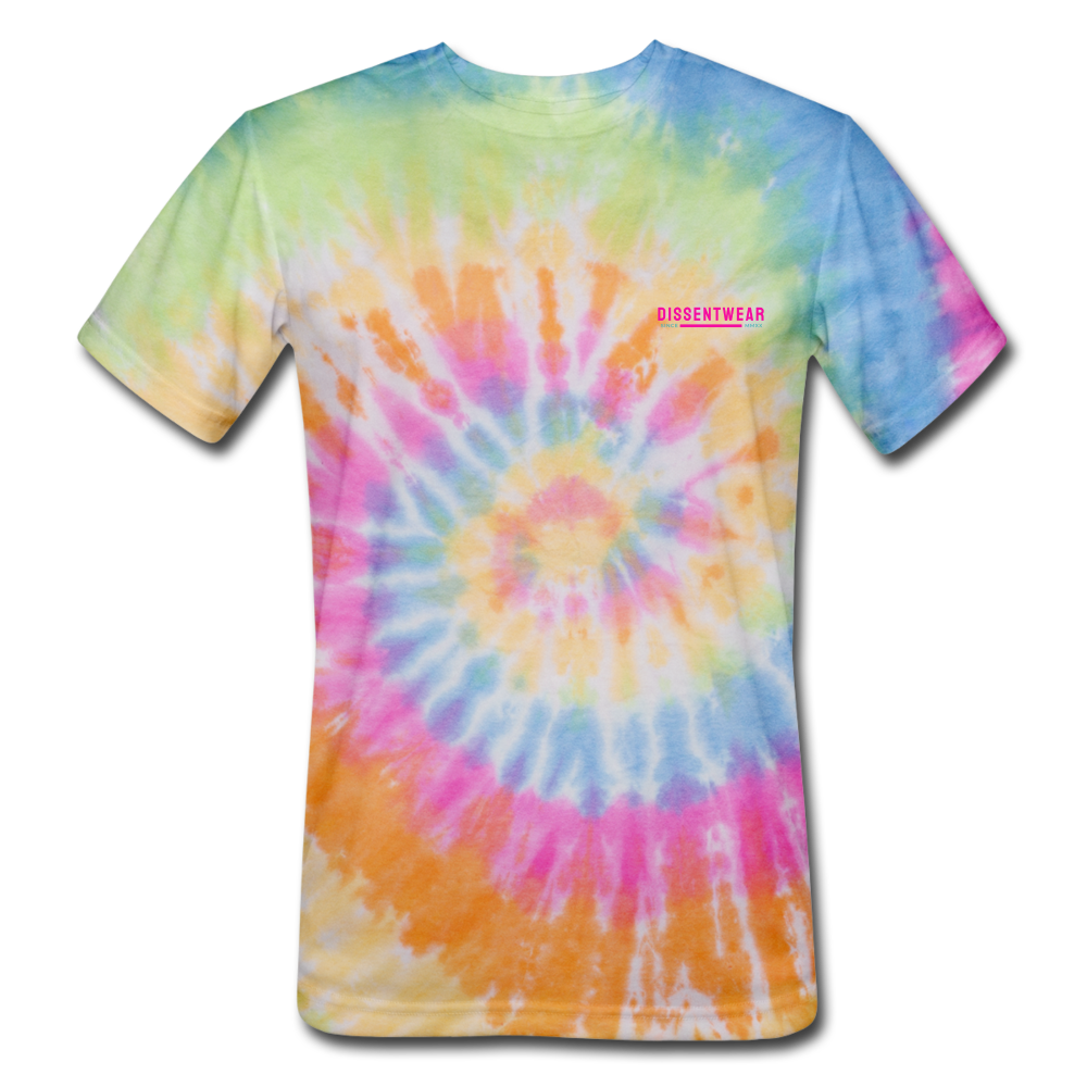 Tie Dye Modern Trend Tee - rainbow