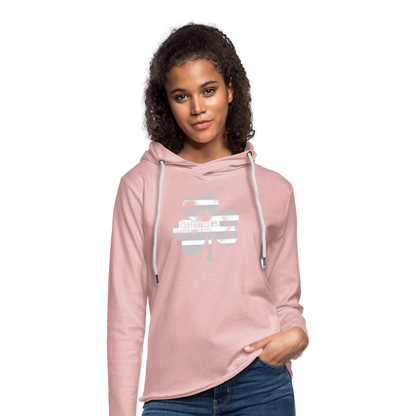 SHAMROCK Lightweight Terry Hoodie - cream heather pink