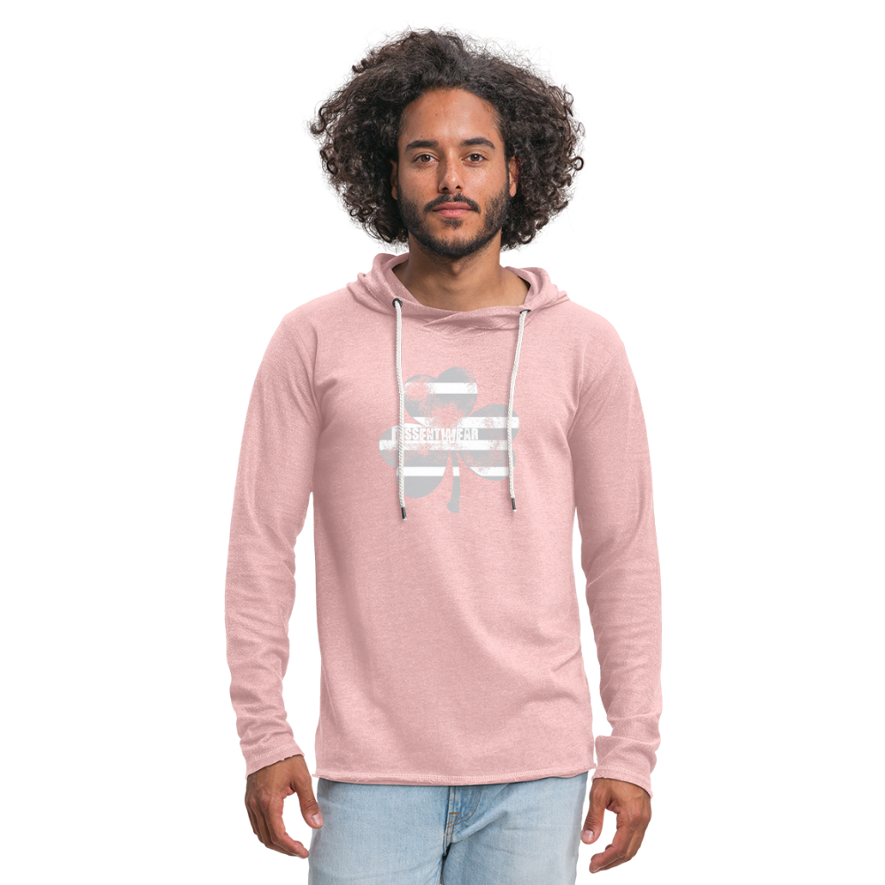 SHAMROCK Lightweight Terry Hoodie - cream heather pink