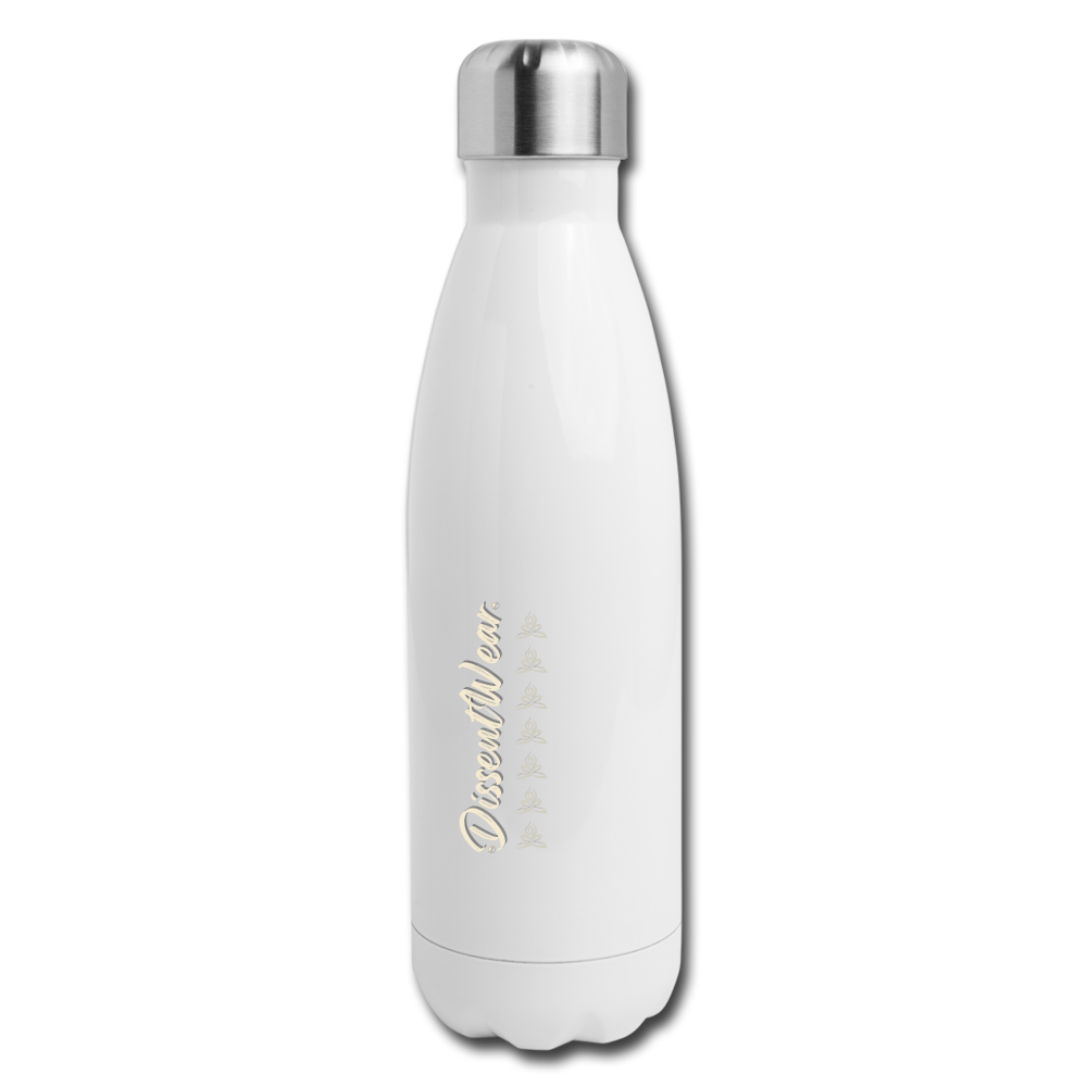 Maya Angelou- BE AMAZING- Insulated Stainless Steel Water Bottle - white