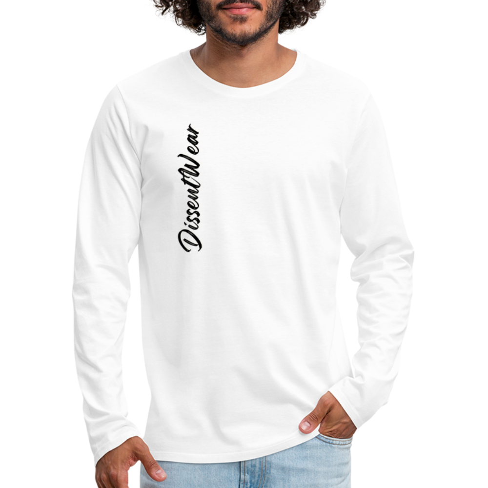 Maya Angelou- BE AMAZING- Premium Long Sleeve T-Shirt - white