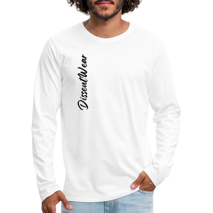 Maya Angelou- BE AMAZING- Premium Long Sleeve T-Shirt - white