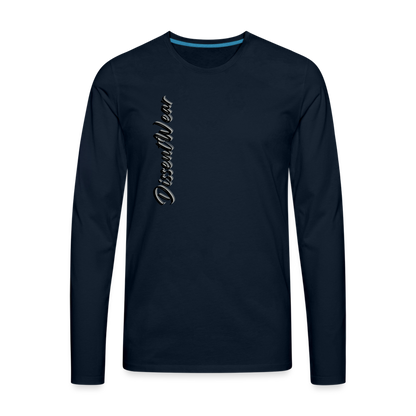 Maya Angelou- BE AMAZING- Premium Long Sleeve T-Shirt - deep navy