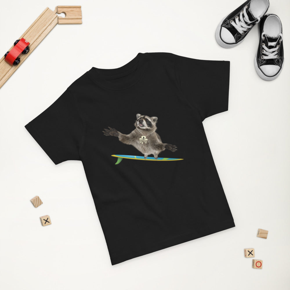 SURFS UP RACCOON TODDLER/YOUTH TEE