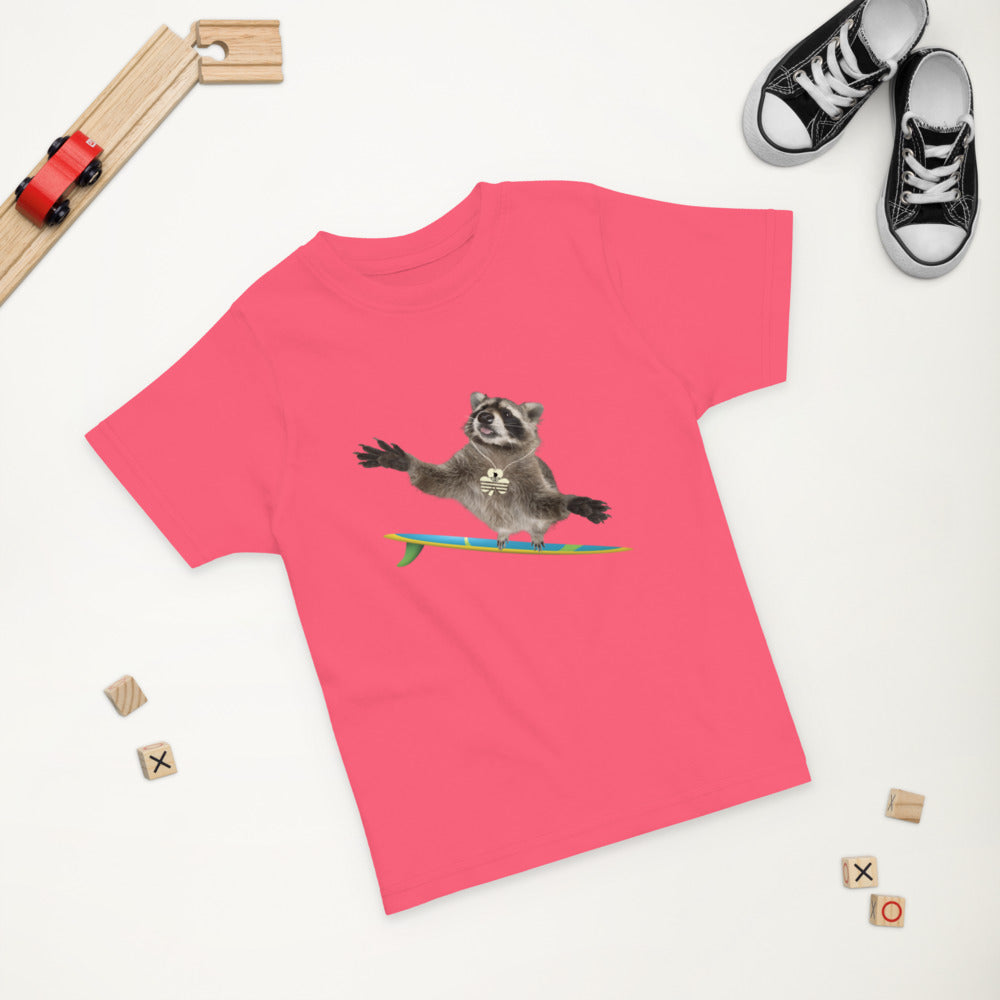 SURFS UP RACCOON TODDLER/YOUTH TEE