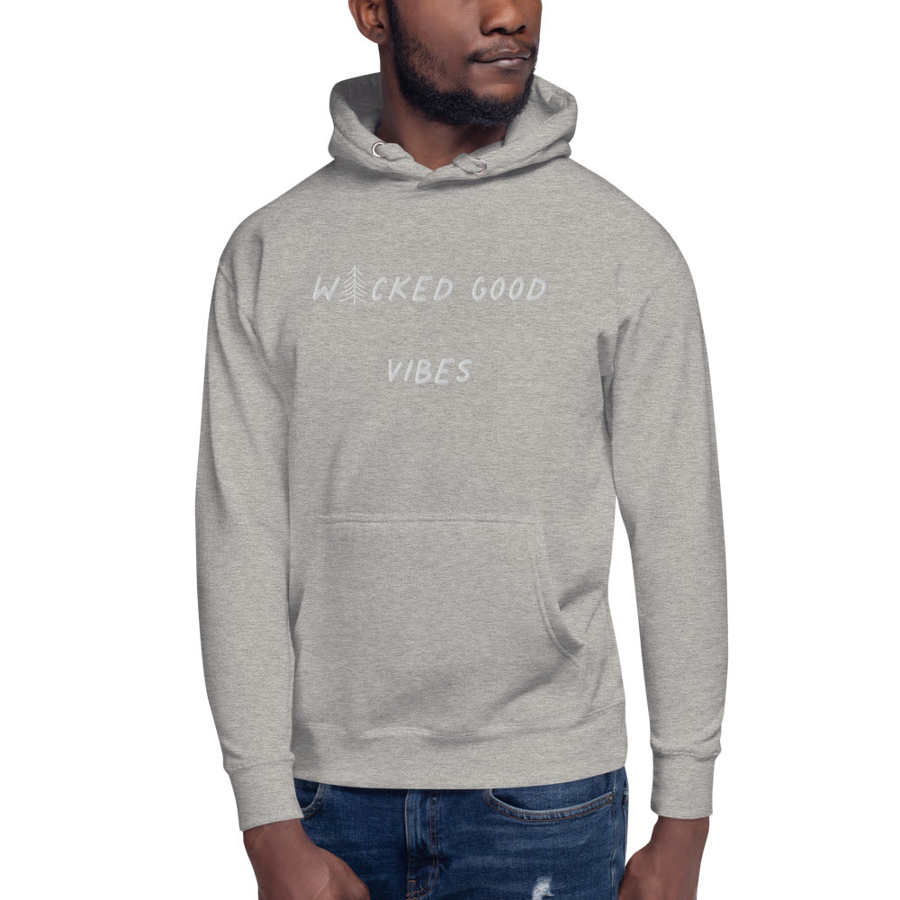 Wicked Good Vibes Embroidered Hoodie