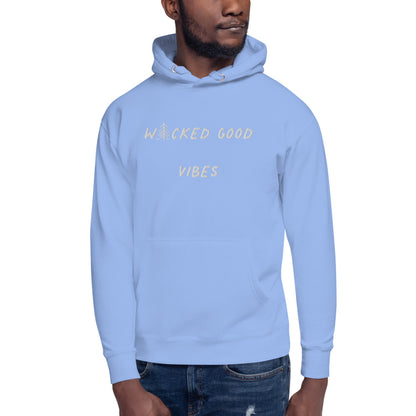 Wicked Good Vibes Embroidered Hoodie