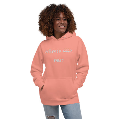 Wicked Good Vibes Embroidered Hoodie