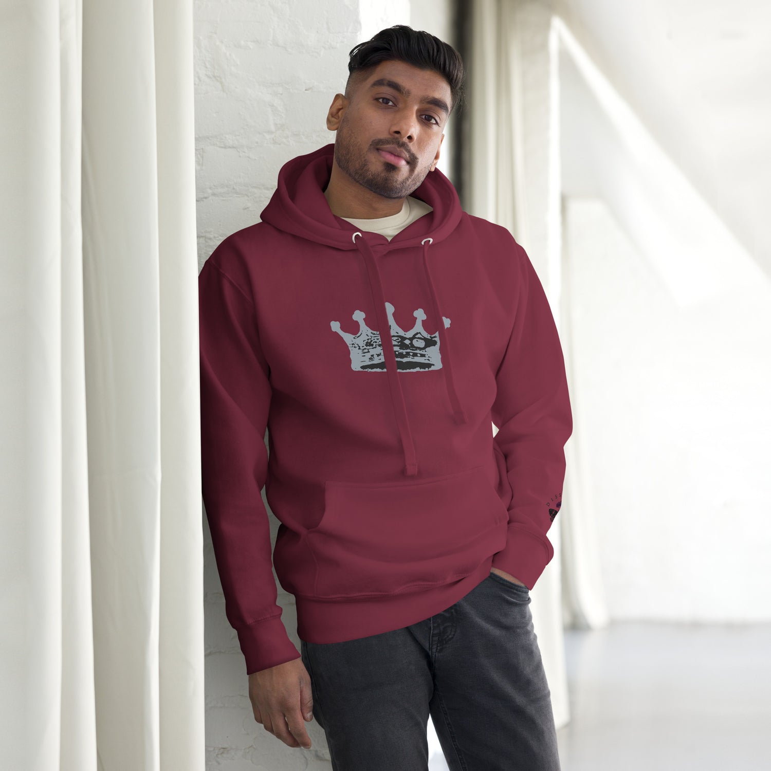 Crown Hoodie Comfort Hoodie Streetwear Skate Ski SnowBoard Trendy Hoodie