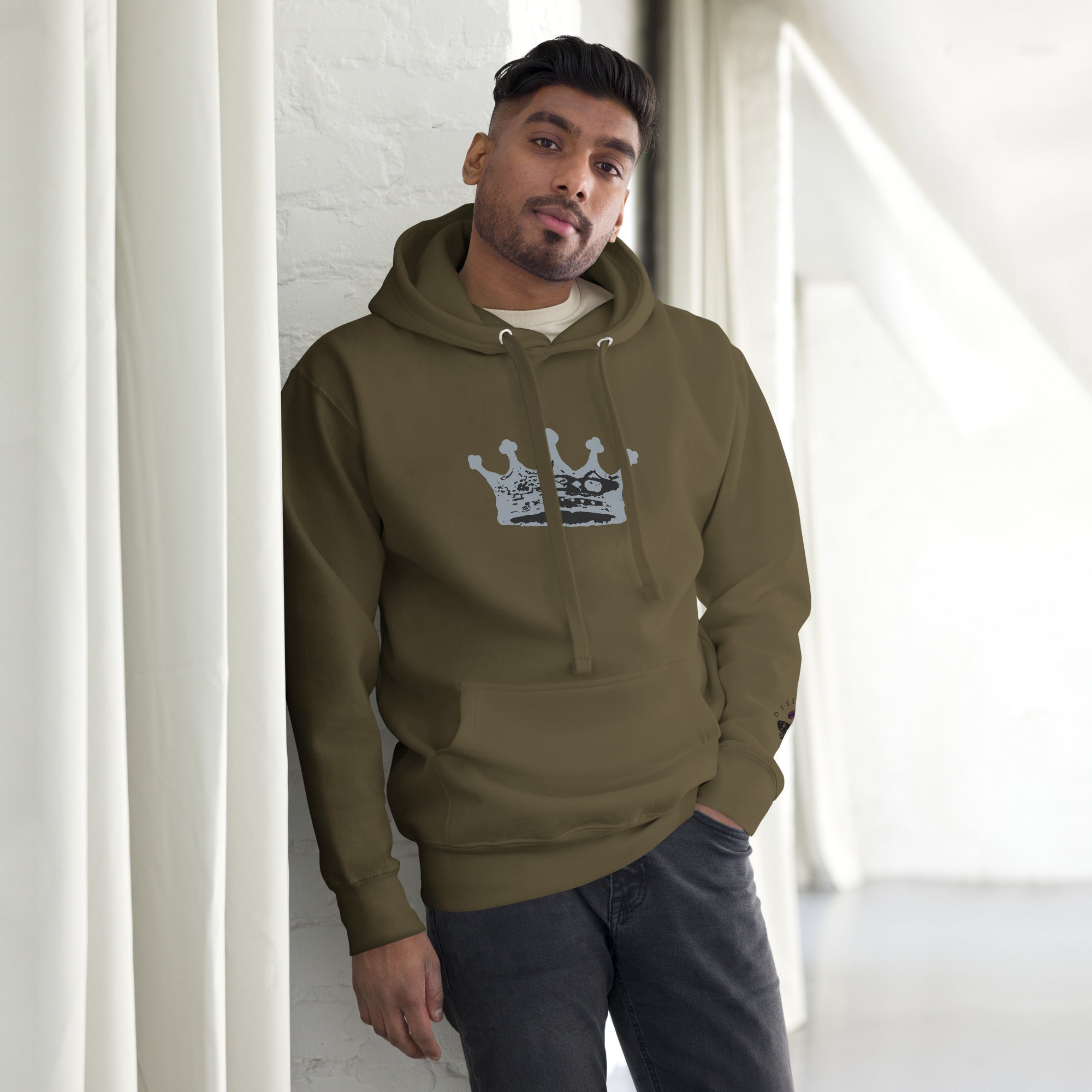 Crown Hoodie Comfort Hoodie Streetwear Skate Ski SnowBoard Trendy Hoodie