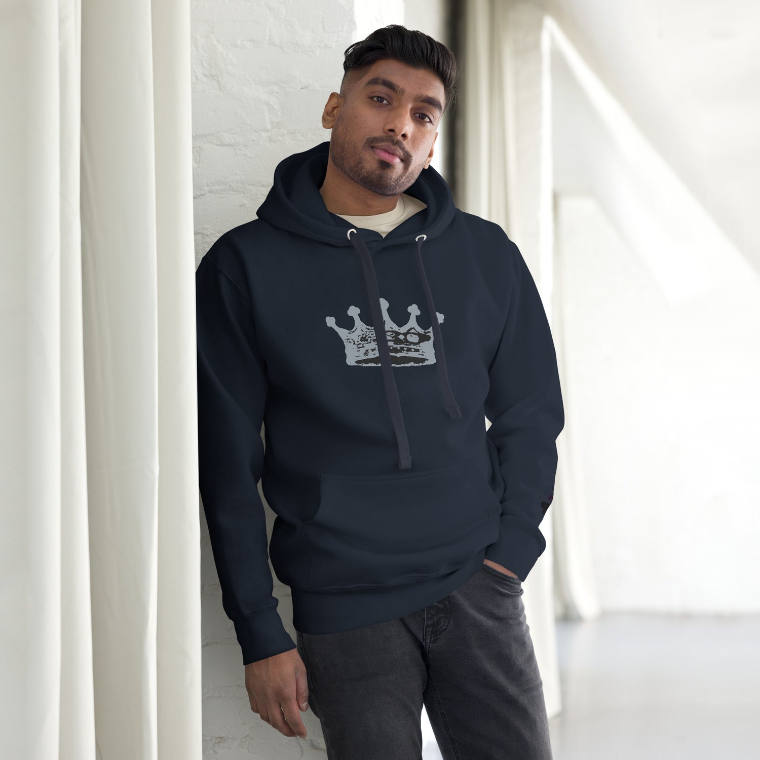 Crown Hoodie Comfort Hoodie Streetwear Skate Ski SnowBoard Trendy Hoodie